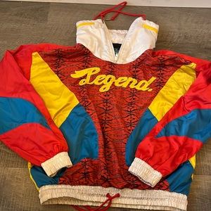 Vintage pink dolphin windbreaker